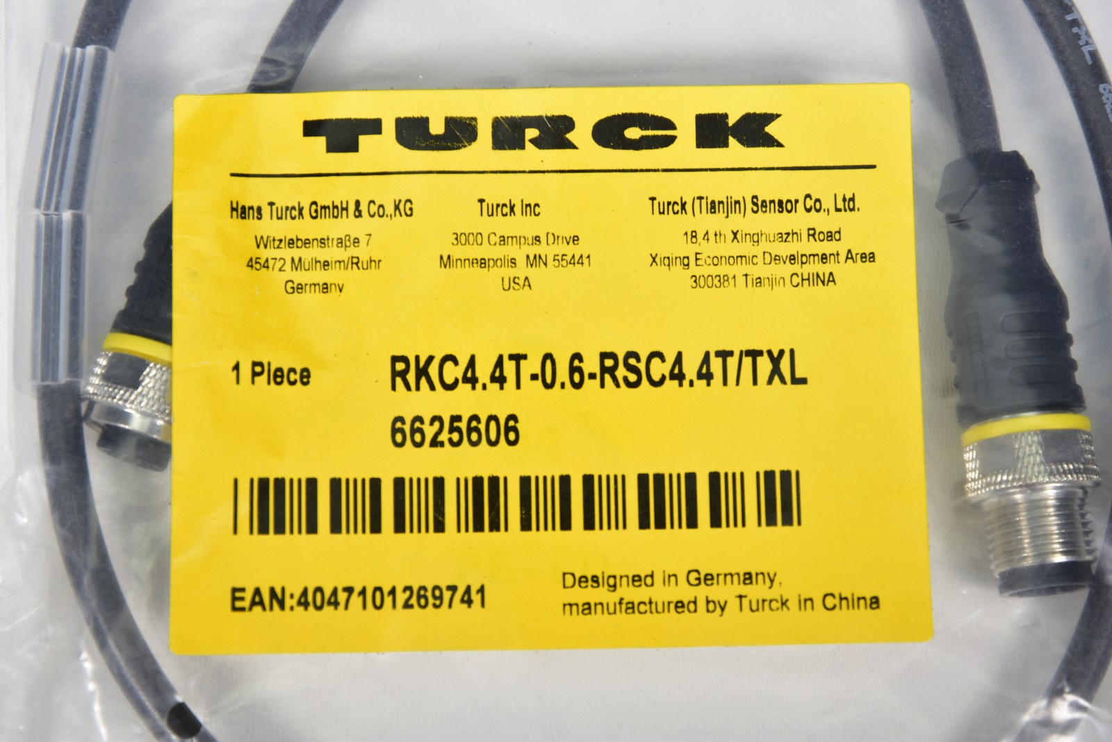 TURCK RKC4.4T-5/TEL NSMP