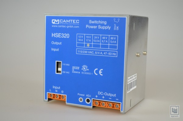 CAMTEC HSE320, HSE03201.15TLIRC, Switching Power Supply