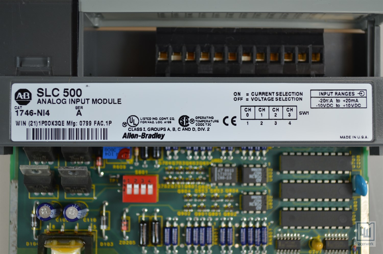 Details about   New Sealed AB 1746-NI4 SER A 1746NI4 Analog Input Module SLC 500 