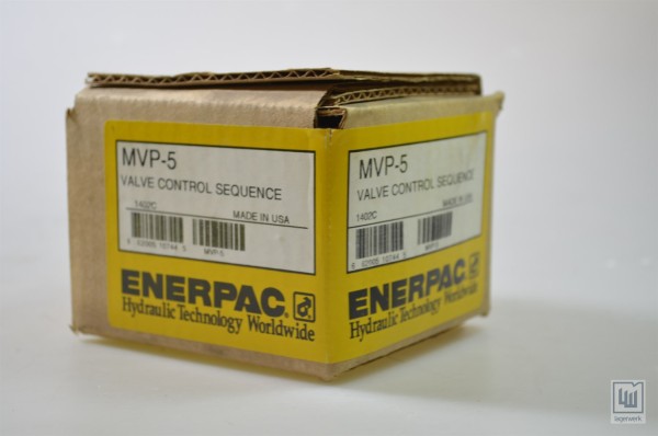 ENERPAC MVP-5 / MVP 5 / MVP5, hydraulisches Druckfolgeventil - NEU