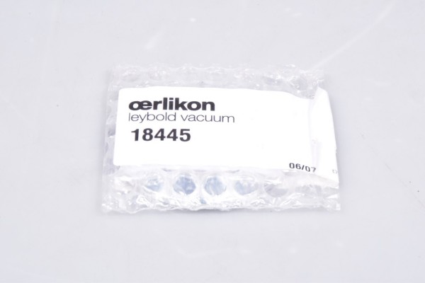 Oerlikon Leybold Vacuum 18445, DN 50 KF AL, Blindflansch - NEU