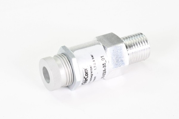 AIRCOM 59-02A-35, Miniatur-Druckbegrenzungsventil, G1/4