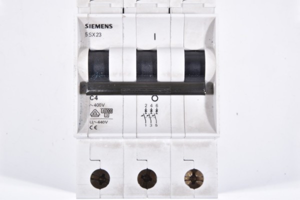 SIEMENS 5SX23, Leitungsschutzschalter, Charakteristik B|C|D, Nennstrom 1 bis 32A