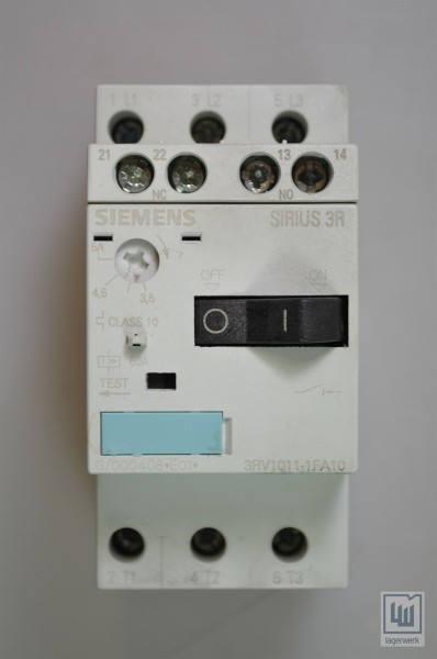 SIEMENS 3RV1011-1FA10 / 3RV10111FA10, Leistungsschalter