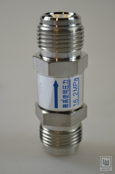 Fujikin Rückschlagventil / line check valve C.100501 68.6 kPa 16.2 MPa