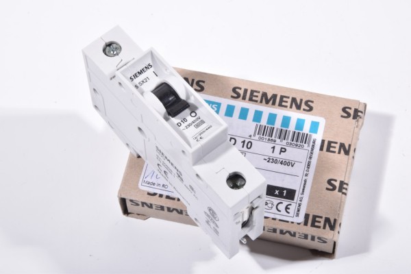 SIEMENS 5SX2110-8 / 5SX21108, Leitungsschutzschalter - NEU