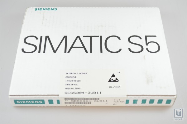 Siemens 6ES5 304-3UB11 / 6ES5304-3UB11 SIMATIC S5 IM 304 - Neu / Versiegelt / New, sealed