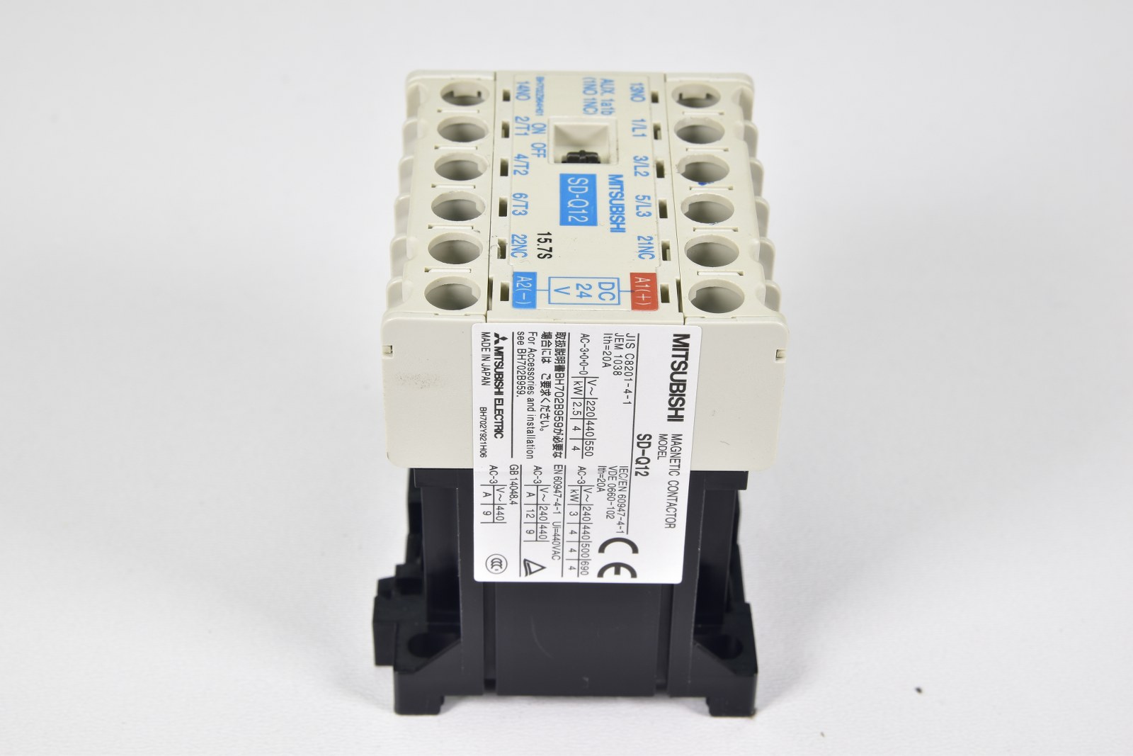 1PC NEW FOR MITSUBISHI Electric Contactor SD-QR12 24VDC #T212 YS
