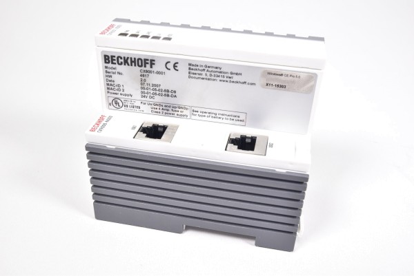 BECKHOFF CX9001-0001, IPC, Embedded-PC, HW 2.0, 24V DC