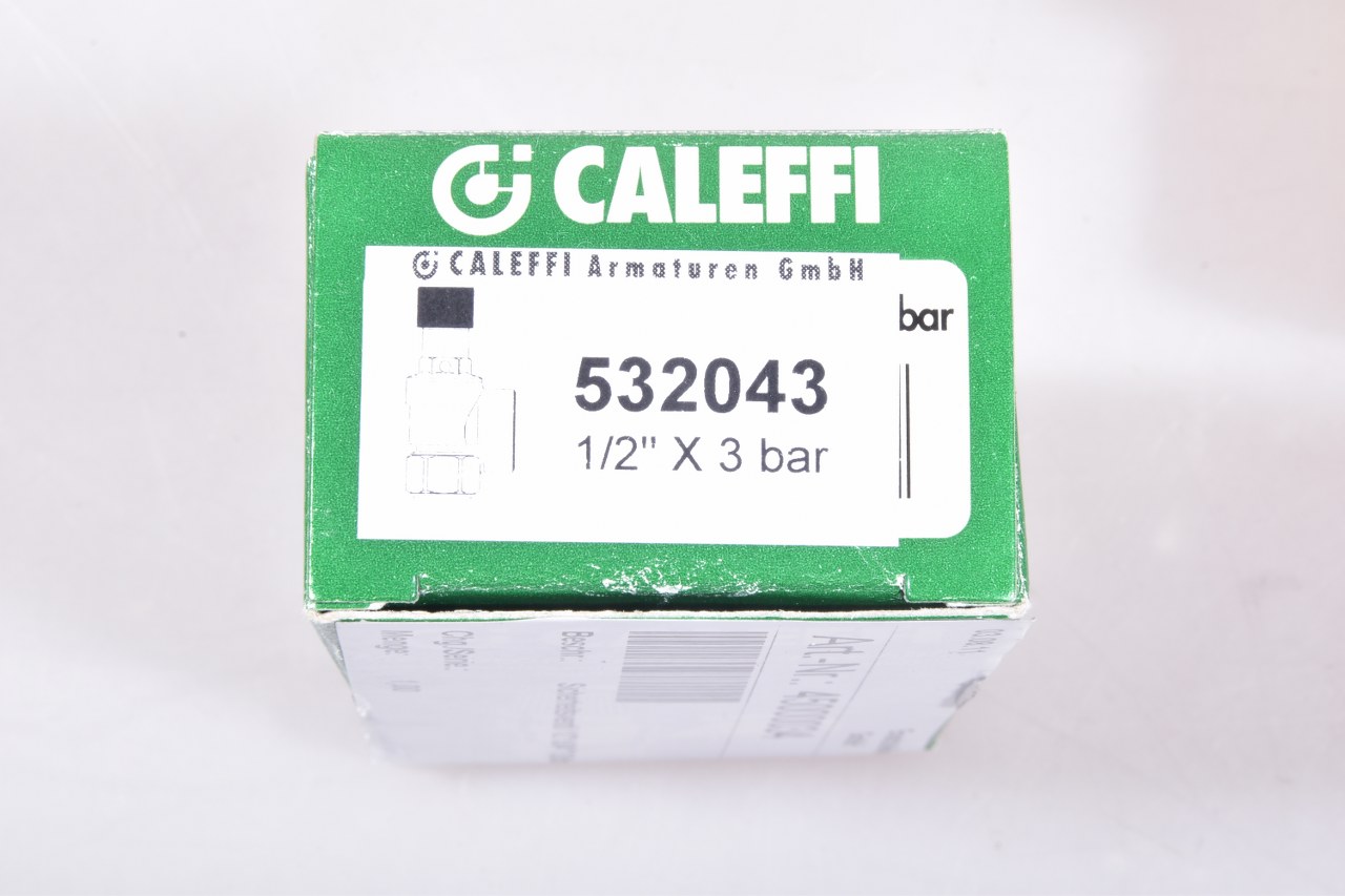 532043 Caleffi Membrane Soupape de sécurité 1/2x3/4 3bar 532043