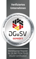 Logo Deutscher Gutachter und Sachverständigen Verband e.V. (DGuSV)