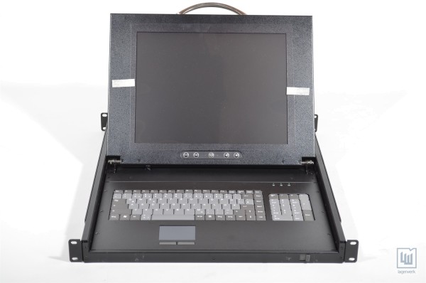 SR SYSTEM-ELEKTRONIK SR150A-K-D1U / 1W1070099135, Monitor-Tastaturschublade, rackfähig