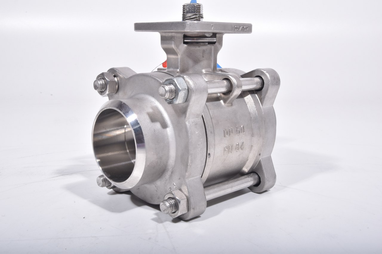 MINT CONDITION 2-way VA-ball valve DN50 PN64 Details about   EA 1.4408 