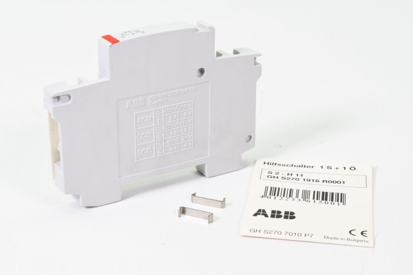 ABB S2-H11, Hilfskontakt/Hilfsschalter