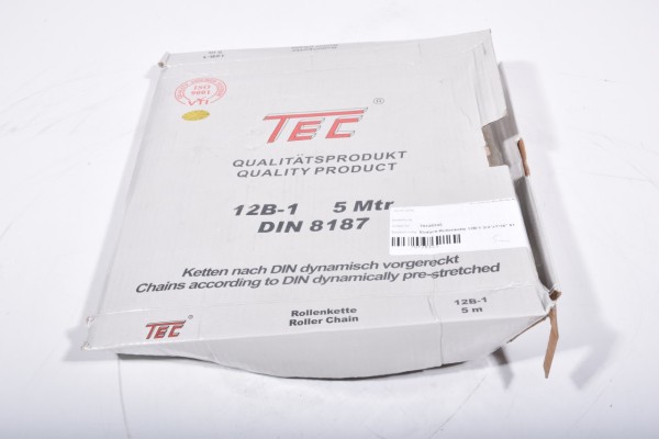 TEC 70128343, 12B-1 3/4"x7/16" 51, Rollenkette 5m - NEU
