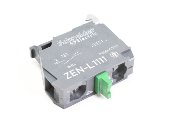 SCHNEIDER ELECTRIC ZENL-1111, Hilfsschalterblock (No 3/4) - NEU