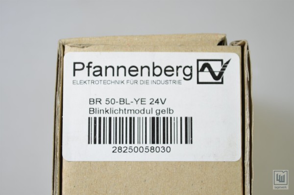 PFANNENBERG 28250058030, BR 50-BL-YE 24V / BR50BLYE24V, Signalsäule - NEU