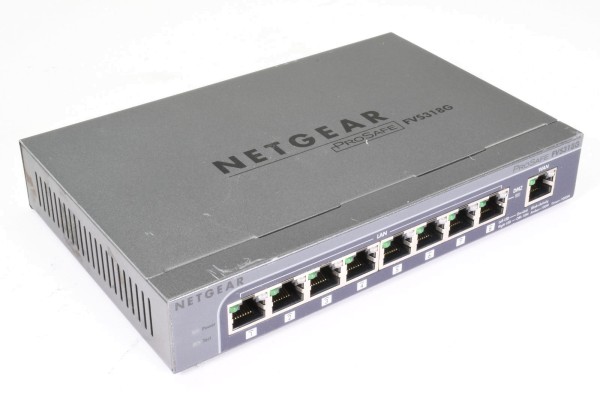 NETGEAR FVS318G, ProSafe, Gigabit-VPN-Firewall mit 8 Anschlüssen