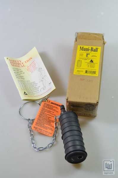 CHERNE 262-010 / 262010, Muni-Ball pneumatischer Stecker - NEU