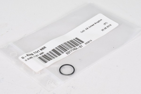 ASM ASSEMBLY SYSTEMS 03171454-01, 11 x 1mm NBR, O-Ring