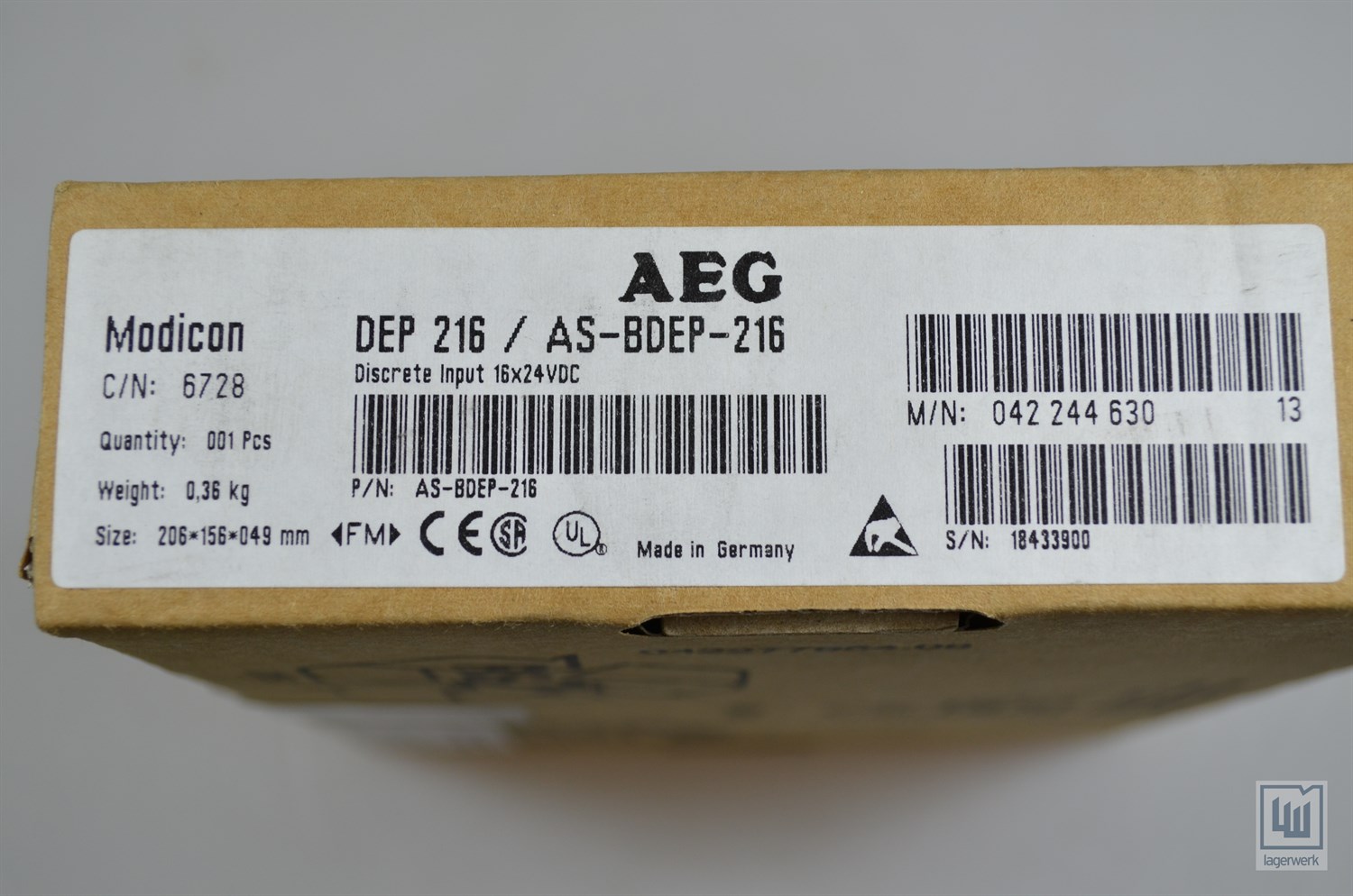 AEG DEP216/AS-BDEP-216 UNMP