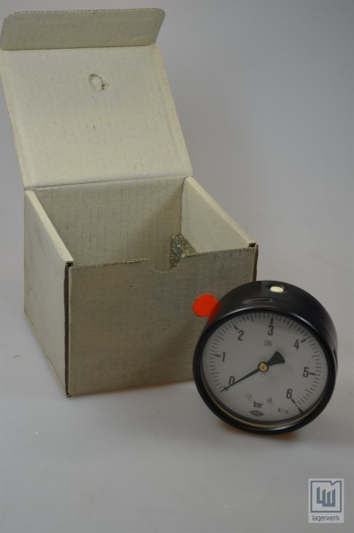 Empeo Druckmanometer / pressure manometer 0-6bar - Neu / New