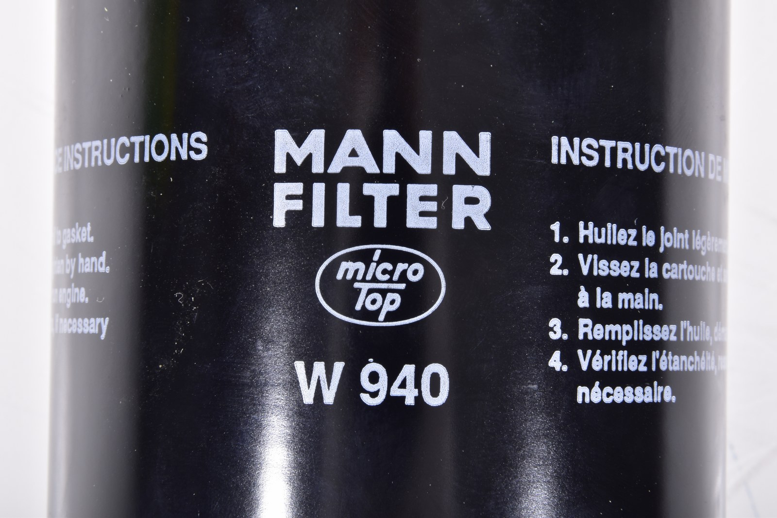 Ölfilter Filter NEU MANN-FILTER W 940//69