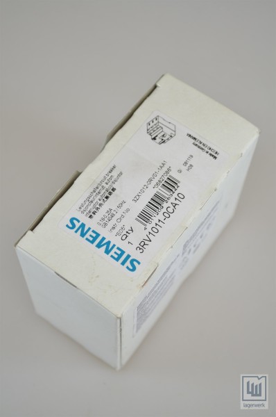 Siemens 3RV1011-0CA10 / 3RV1 011-0CA10, Leistungsschalter / Circuit-breaker - Neu / New