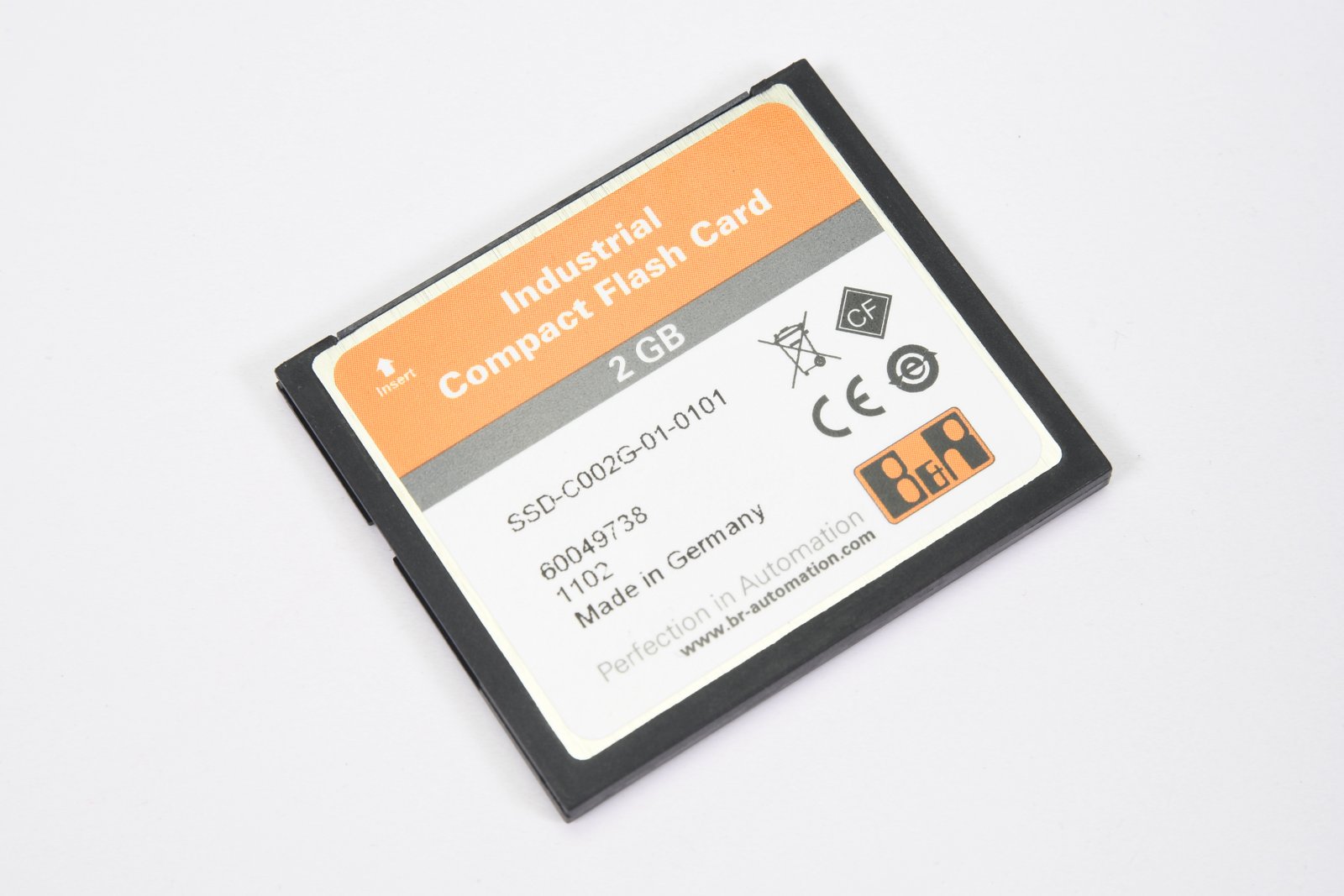 B&R SSD-C002G-01-0101, Compact flash card 2GB, C0