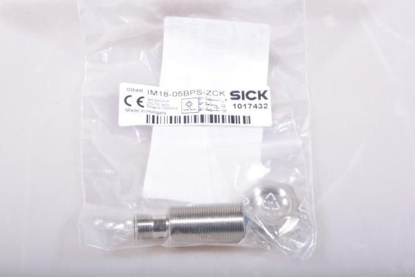 SICK 1017432, IM18-05BPS-ZCK, Sensor induktiv - NEU