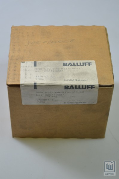 BALLUFF 9306, BNS 519-D04-R16-100-10, Positionsschalter - NEU