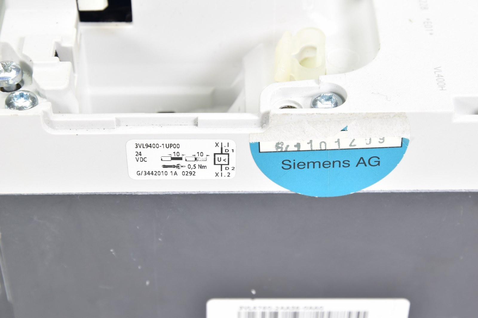 Siemens vl400 rendimiento interruptor 3vl4740-2ae36-0ad1 circuit breaker 400a vl400h 