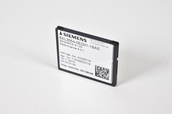 SIEMENS 6SL3054-0ED01-1BA0, SINAMICS CompactFlash Card