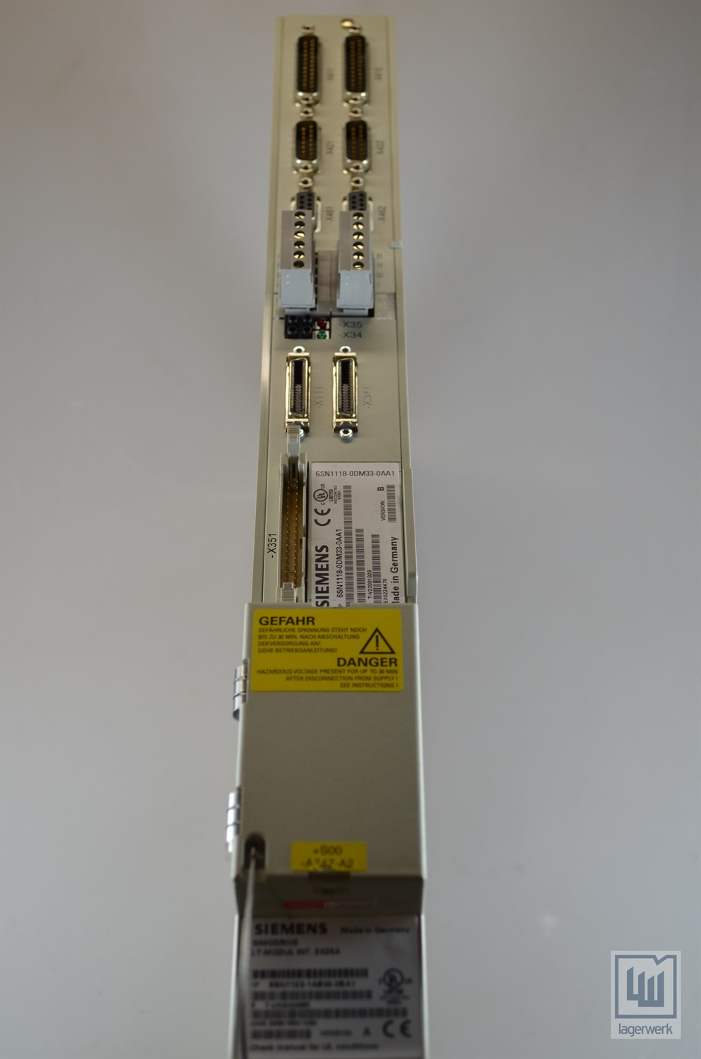 Siemens Simodrive LT-Modul 2x8A Typ 6SN1123-1AB00-0HA2 in OVP 