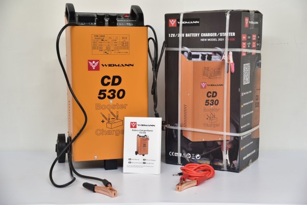 WIDMANN CD-530, New Model 2021, Batterieladegerät mit Starthilfe - NEU