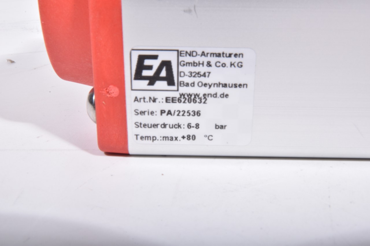 Swivel actuator Details about   END ARMATUREN EE620632 PA/14234