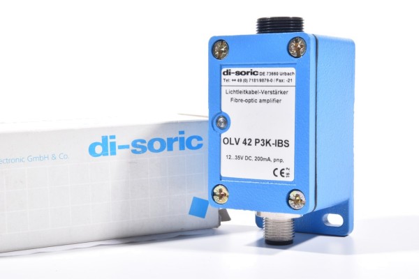 DI-SORIC OLV 42 P3K-IBS, Lichtleitkabel Verstärker - NEU