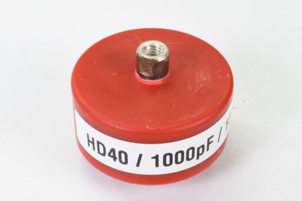 HD40/1000pF, Hochspannungs-Kondensator
