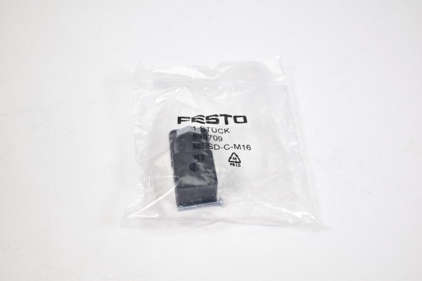 FESTO 539709, MSSD-C-M16, Steckdose für Magnetventile M16x1.5 3-pol. 90° - NEU