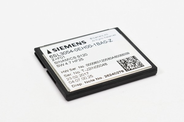 SIEMENS 6SL3054-0EH00-1BA0-Z, CF Card ohne Performance-Erweiterung, Z=F01